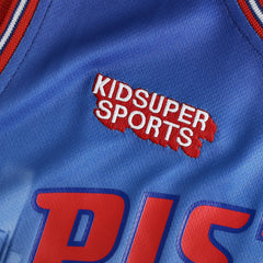 Detroit Pistons NBA & KidSuper Studios Unisex Hometown Jersey for sale Red | Fanatics