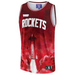 Houston Rockets NBA & KidSuper Studios Unisex Hometown Jersey Red | Fanatics for sale