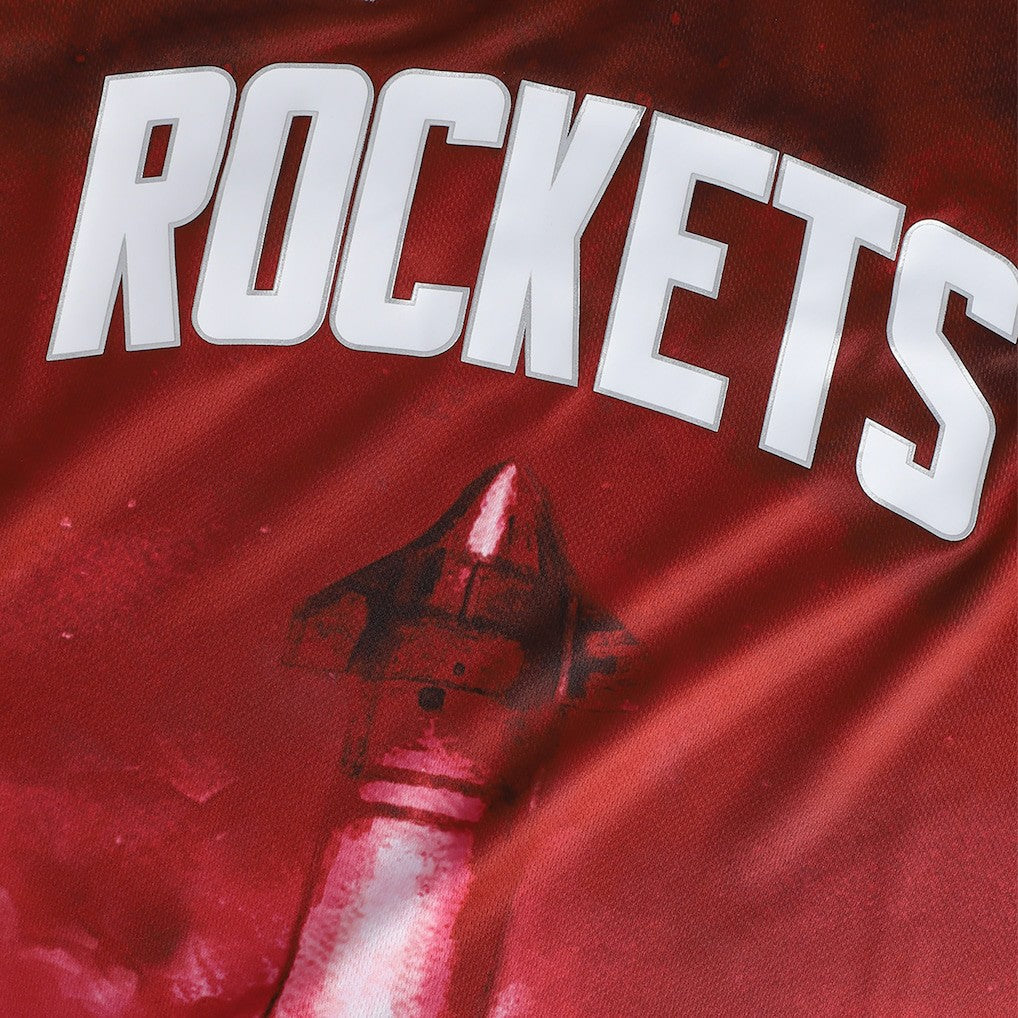 Houston Rockets NBA & KidSuper Studios Unisex Hometown Jersey Red | Fanatics for sale