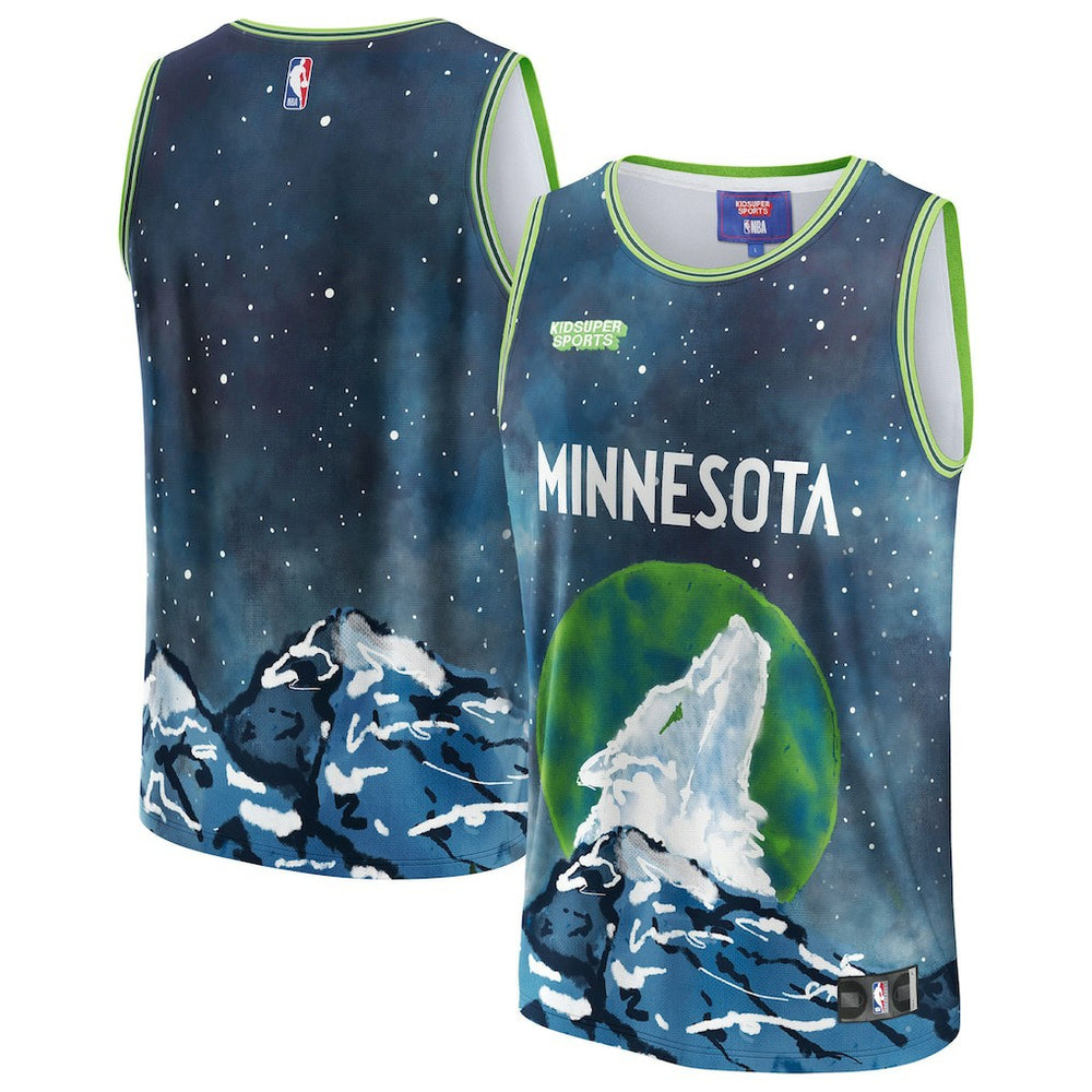 Minnesota Timberwolves NBA & KidSuper Studios Unisex Hometown Jersey Blue | Fanatics discount