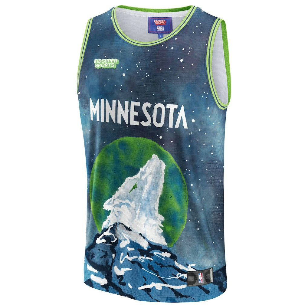 Minnesota Timberwolves NBA & KidSuper Studios Unisex Hometown Jersey Blue | Fanatics discount