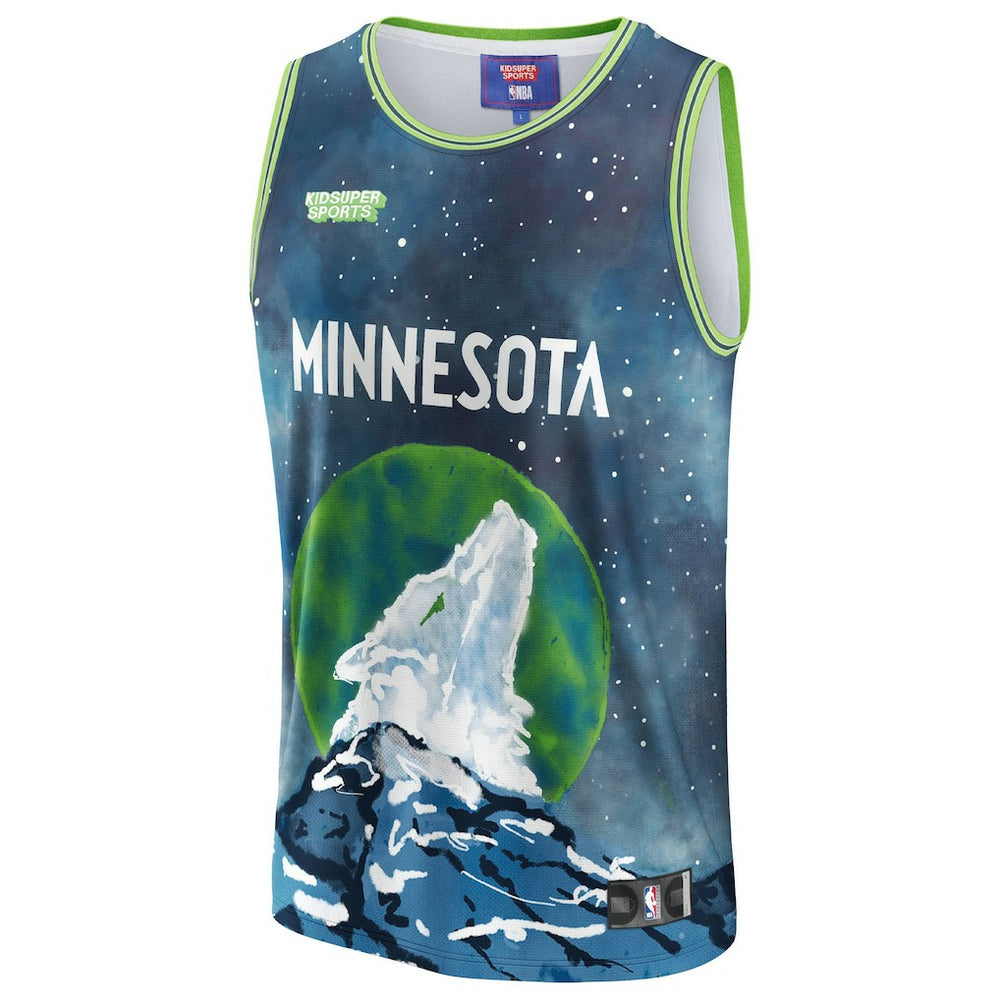 Minnesota Timberwolves NBA & KidSuper Studios Unisex Hometown Jersey Blue | Fanatics discount