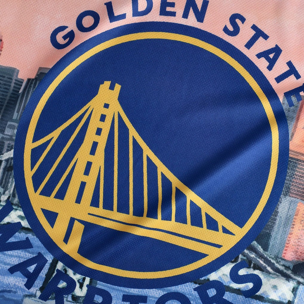 Golden State Warriors NBA & KidSuper Studios Unisex Hometown Jersey for sale Blue | Fanatics