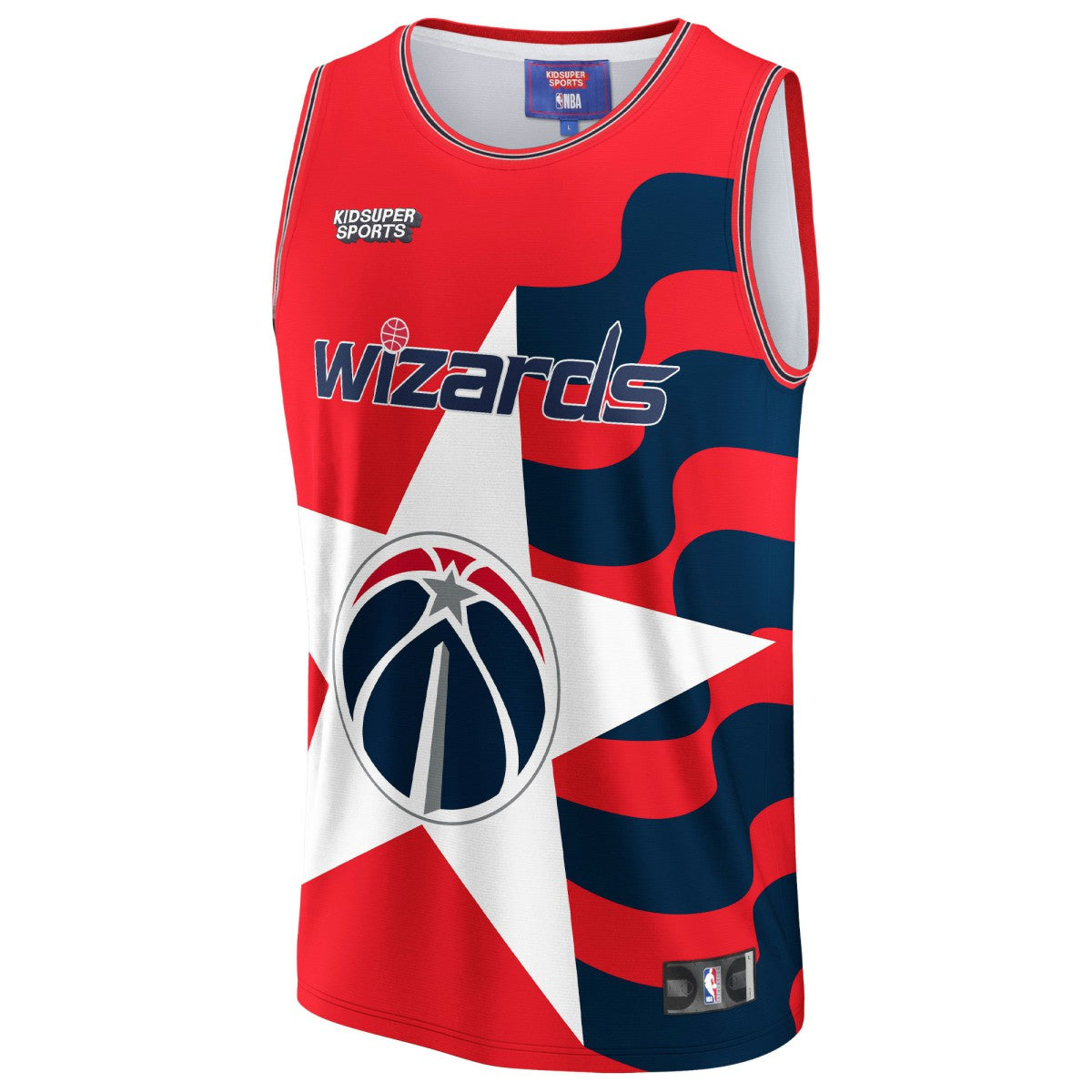 Washington Wizards NBA & KidSuper Studios Unisex Hometown Jersey Red | Fanatics online