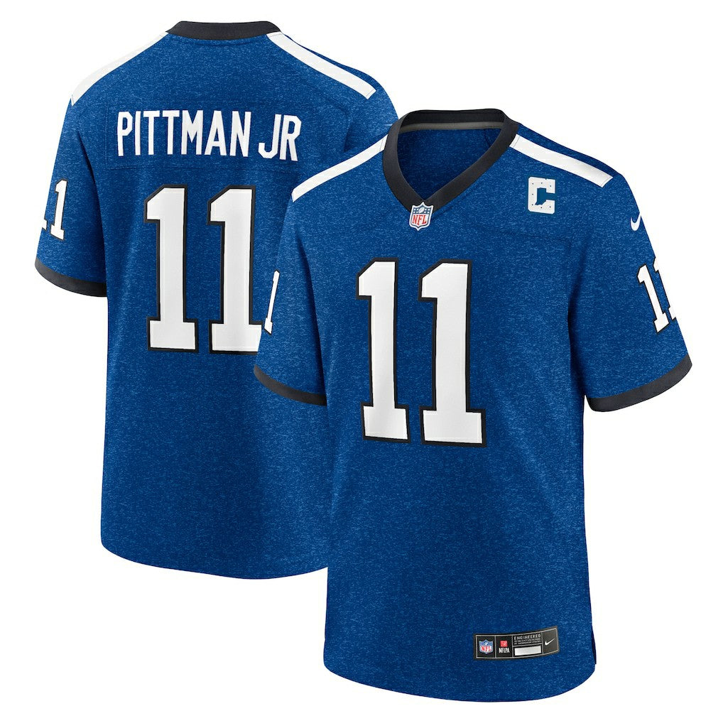 Nike Indiana Nights Michael Pittman Jr. Indianapolis Colts Alternate Game Jersey Blue