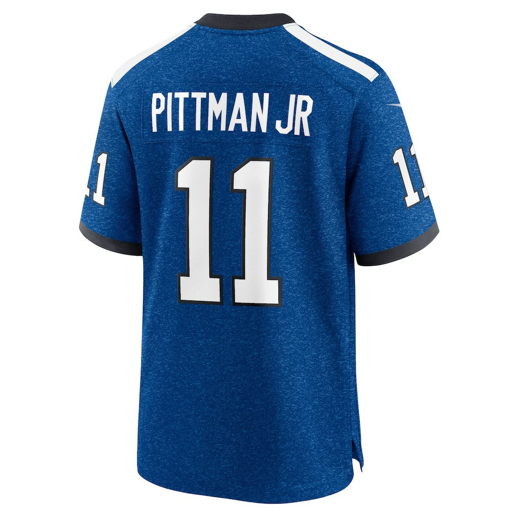 Nike Indiana Nights Michael Pittman Jr. Indianapolis Colts Alternate Game Jersey Blue