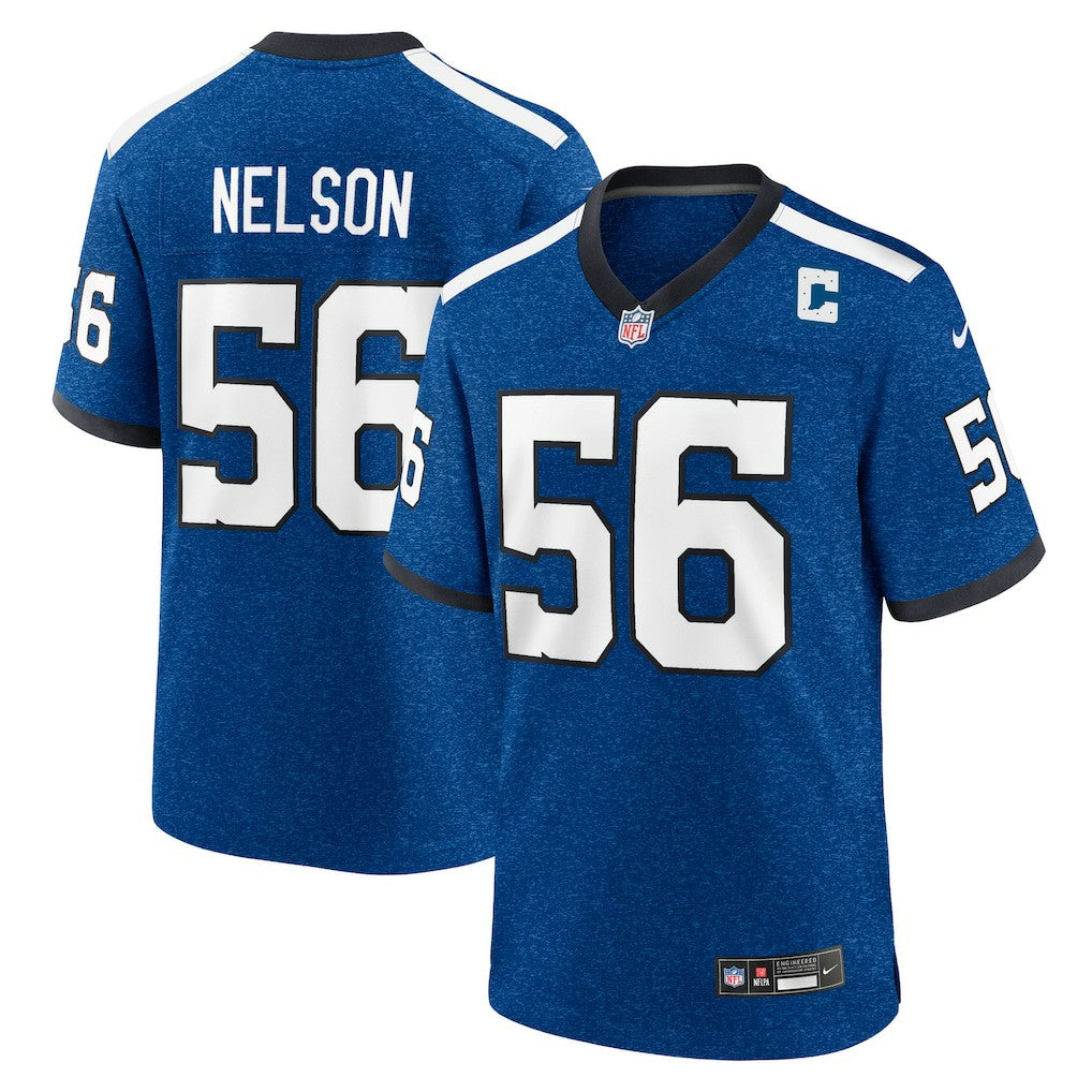 Nike Quenton Nelson Indianapolis Colts Indiana Nights Alternate Game Jersey Royal