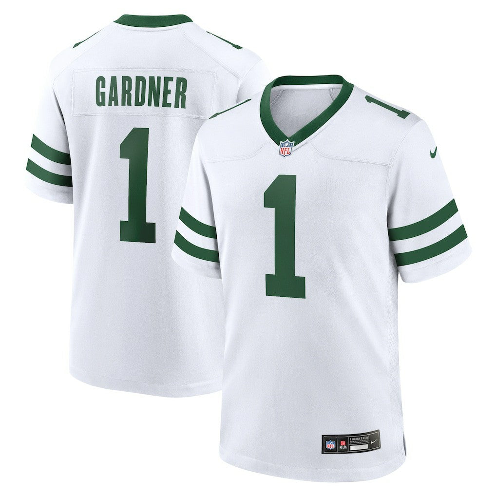 Nike Ahmad Sauce Gardner New York Jets Game Jersey Legacy White