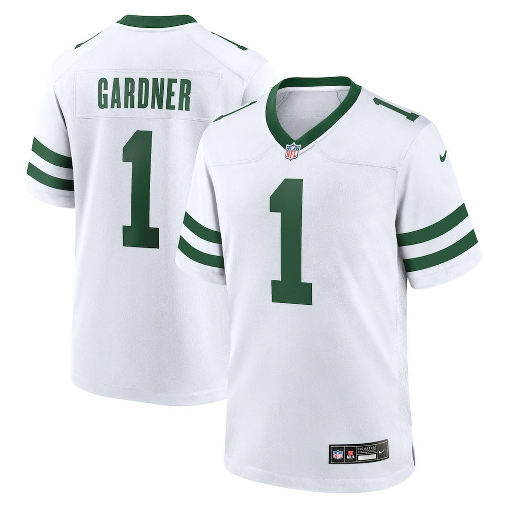 Nike Ahmad Sauce Gardner New York Jets Game Jersey Legacy White