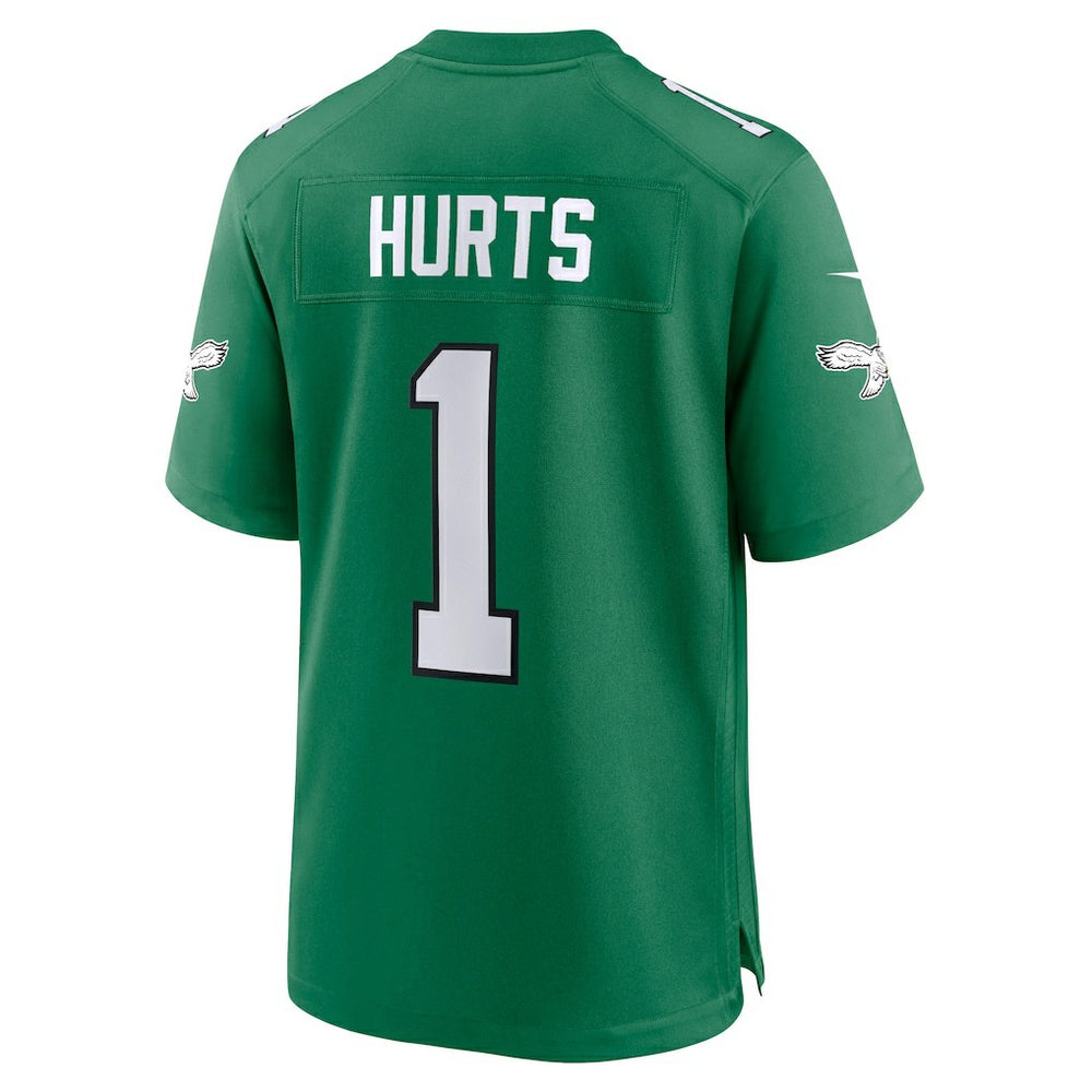 Nike Jalen Hurts Philadelphia Eagles Alternate Game Player Jersey Kelly Green