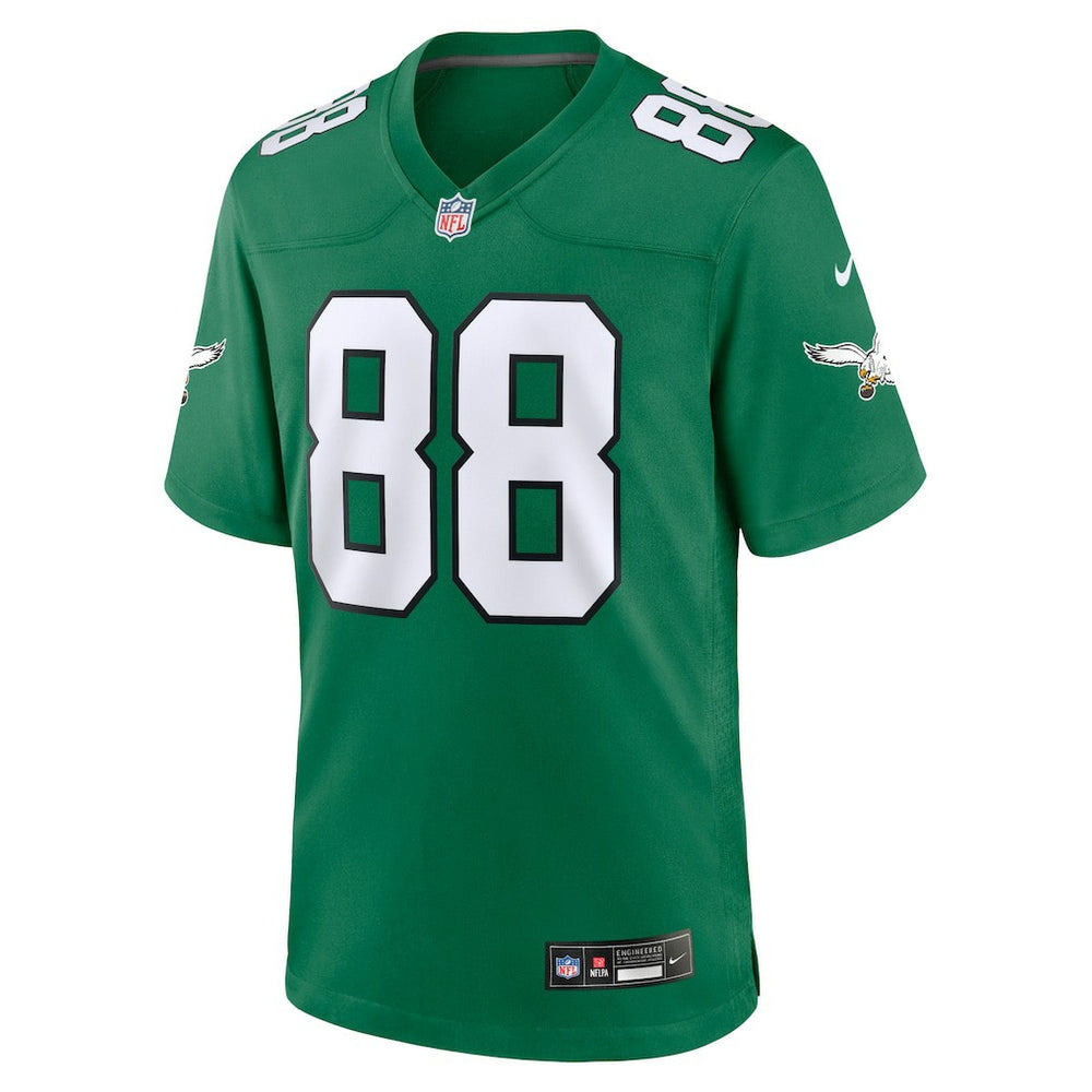Nike Dallas Goedert Philadelphia Eagles Alternate Game Player Jersey Kelly Green