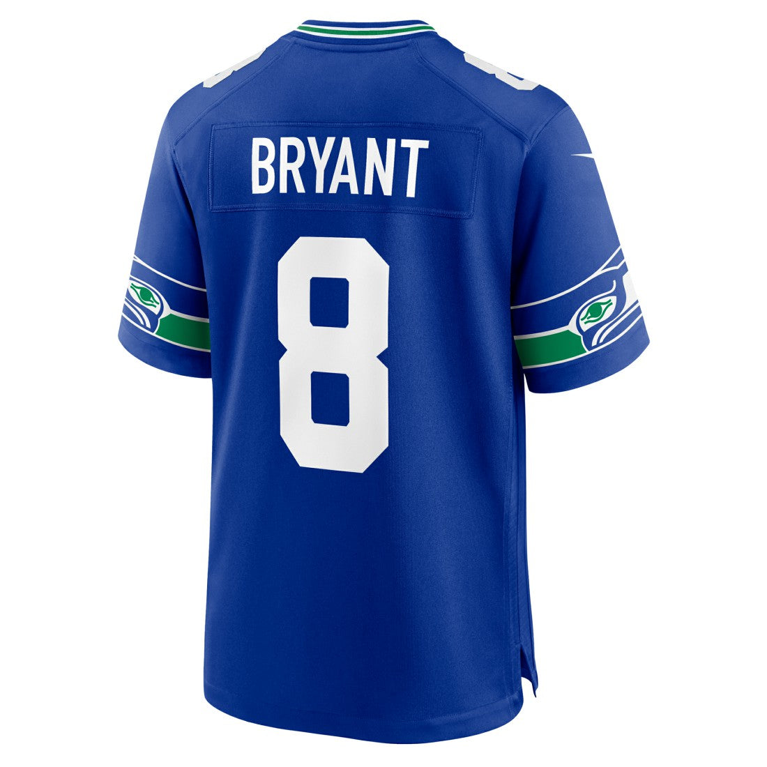 Nike Coby Bryant Seattle Seahawks Throwback Player Game Jersey Royal