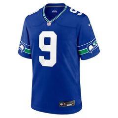 Nike Kenneth Walker III Seattle Seahawks Throwback Player Game Jersey Royal