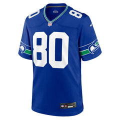 Nike Steve Largent Seattle Seahawks Throwback Retired Player Game Jersey Royal