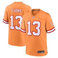 Nike Mike Evans Tampa Bay Buccaneers Throwback Game Jersey Orange