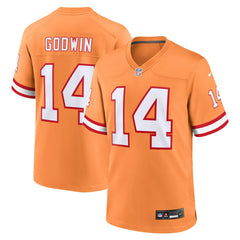 Nike Chris Godwin Tampa Bay Buccaneers Throwback Game Jersey Orange