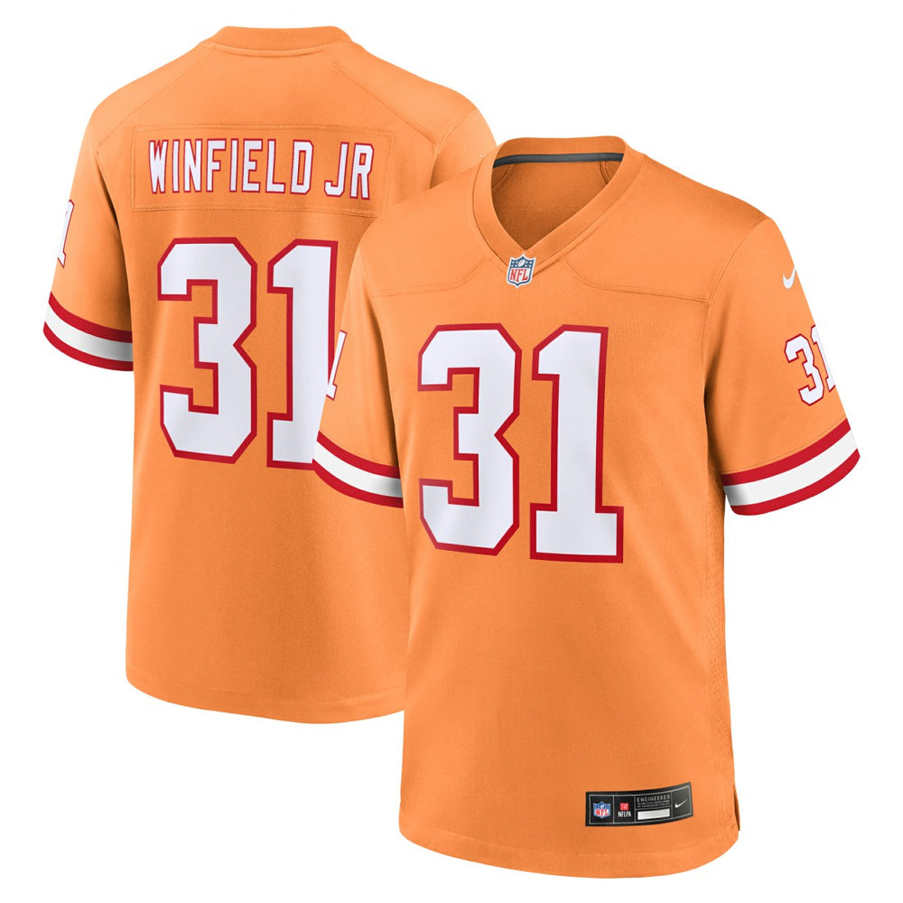 Nike Antoine Winfield Jr. Tampa Bay Buccaneers Throwback Game Jersey Orange