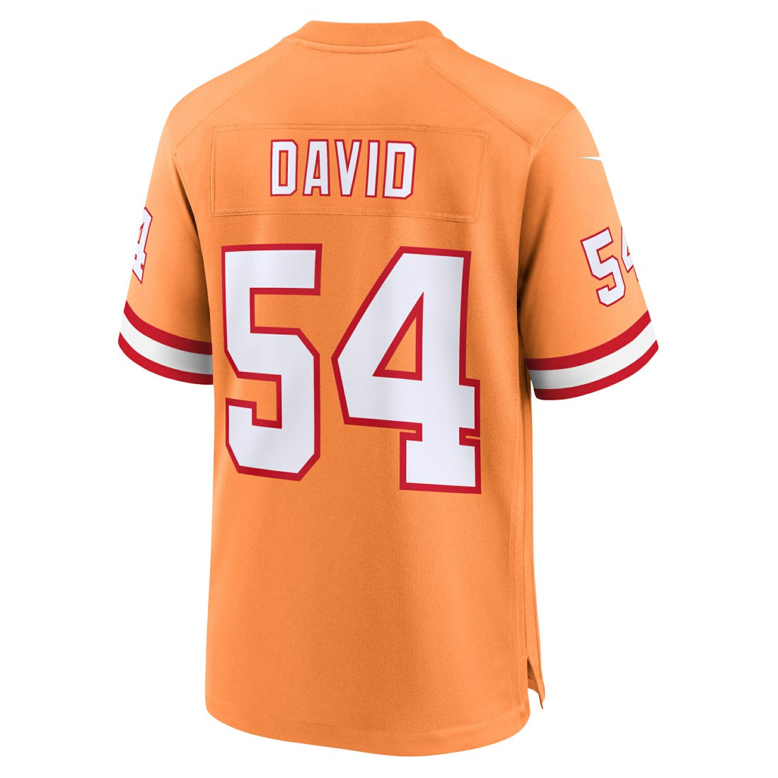 Nike Lavonte David Tampa Bay Buccaneers Throwback Game Jersey Orange