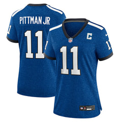 Nike Michael Pittman Jr. Indianapolis Colts Women's Indiana Nights Alternate Game Jersey Royal