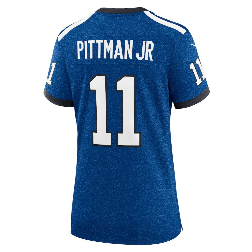 Nike Michael Pittman Jr. Indianapolis Colts Women's Indiana Nights Alternate Game Jersey Royal