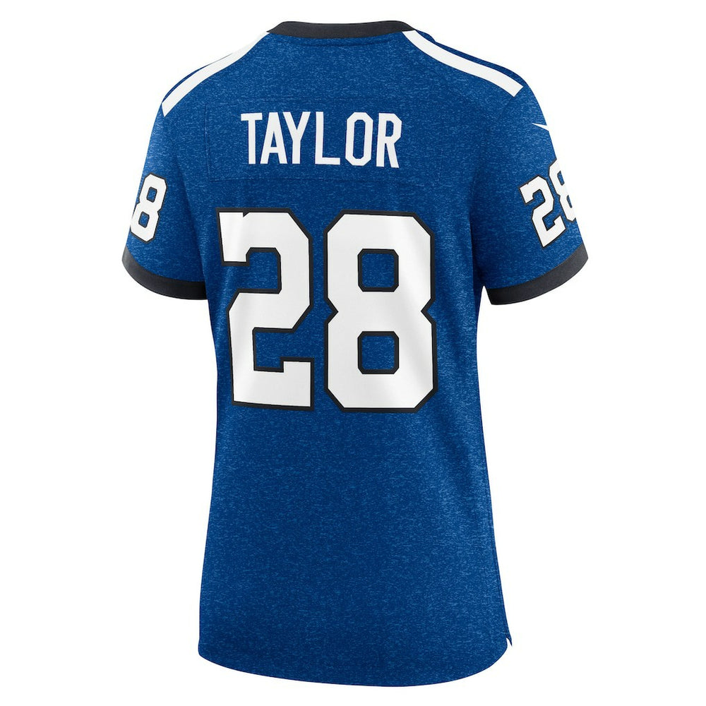 Nike Jonathan Taylor Indianapolis Colts Women's Indiana Nights Alternate Game Jersey Royal