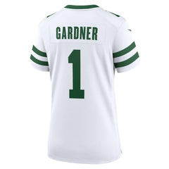 Nike Ahmad Sauce Gardner New York Jets Women's Game Jersey Legacy White