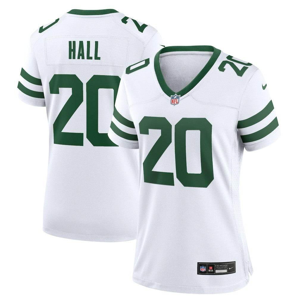 Nike Breece Hall New York Jets Women's Game Jersey Legacy White