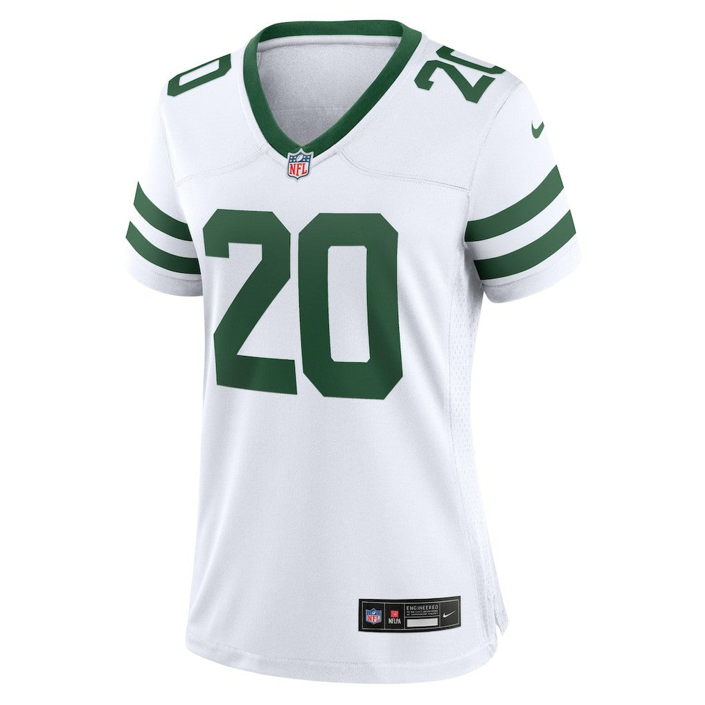 Nike Breece Hall New York Jets Women's Game Jersey Legacy White