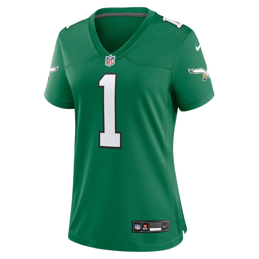 Nike Jalen Hurts Philadelphia Eagles Women's Game Player Jersey Kelly Green