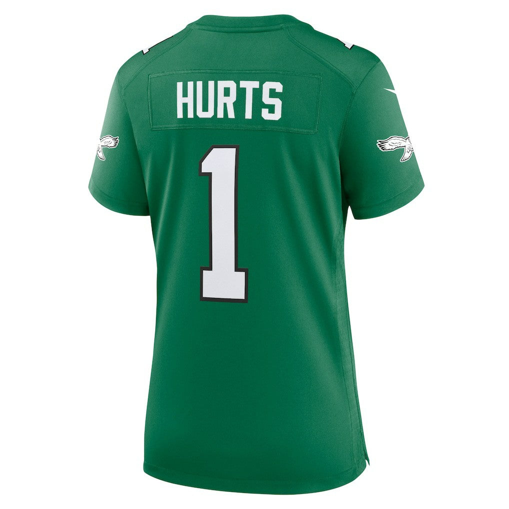Nike Jalen Hurts Philadelphia Eagles Women's Game Player Jersey Kelly Green