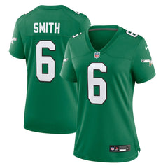 Nike DeVonta Smith Philadelphia Eagles Women's Player Jersey Kelly Green