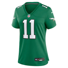 Nike A.J. Brown Philadelphia Eagles Women's Player Jersey Kelly Green