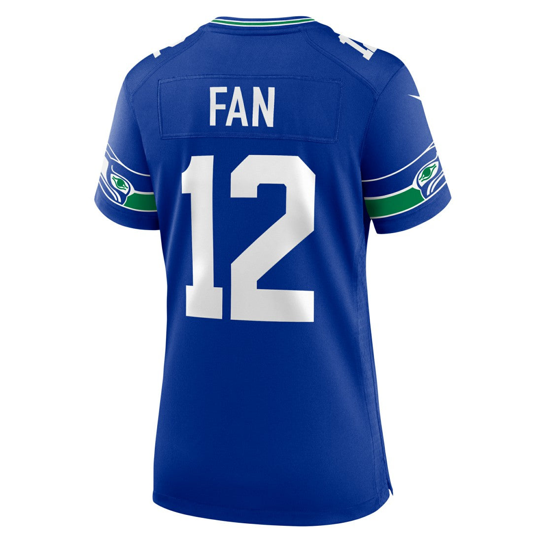 Nike 12s Seattle Seahawks Women's Player Jersey Royal
