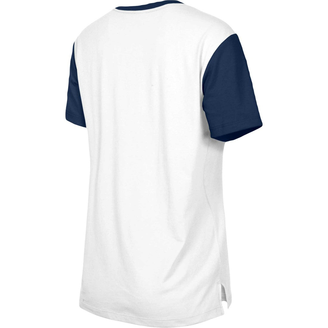 Tennessee Titans New Era Women's Third Down Colorblock T-Shirt White/Navy