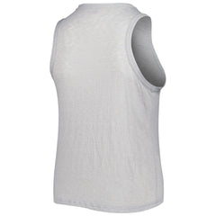 Colorado Rockies Soft as a Grape Women's Plus Size High Neck Tri-Blend Tank Top - Gray - MLB Online