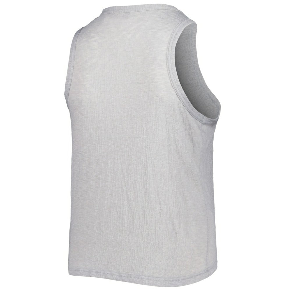 San Francisco Giants Soft as a Grape Women's Plus Size High Neck Tri-Blend Tank Top - Gray - MLB on Sale