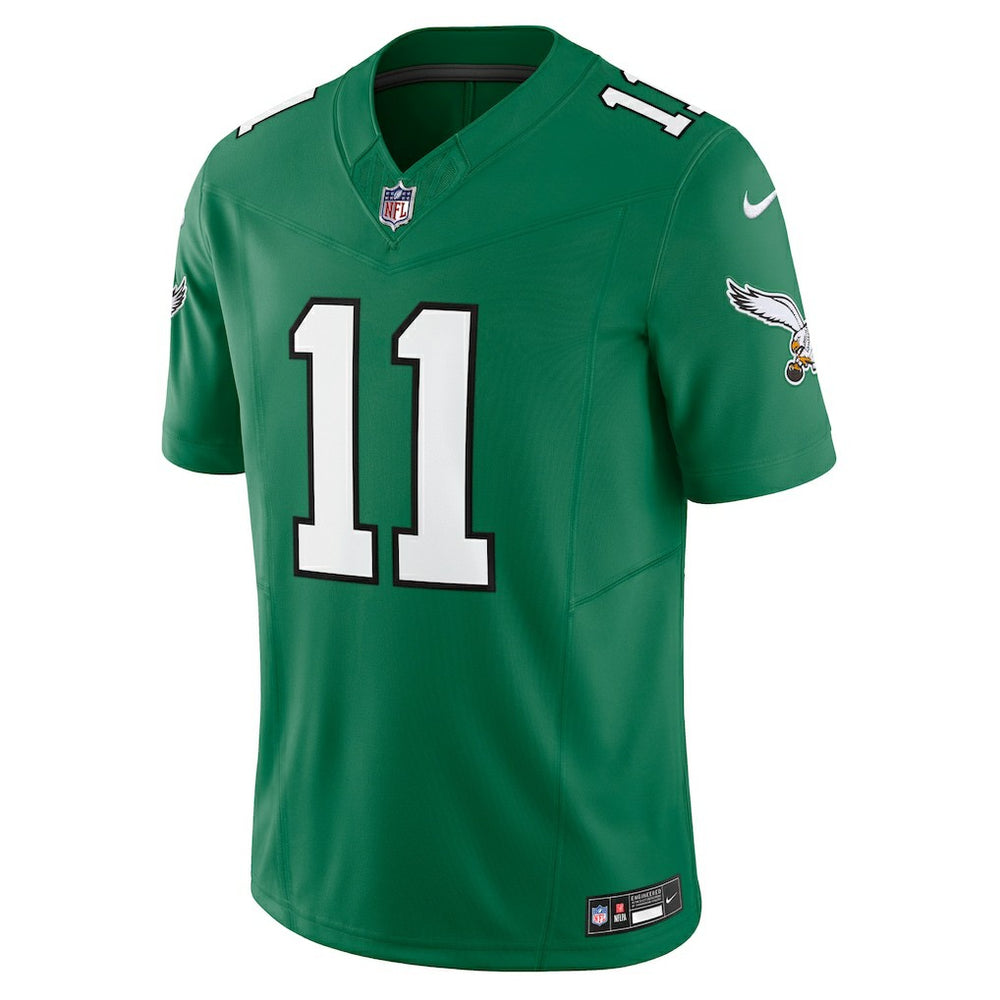 Nike A.J. Brown Philadelphia Eagles Vapor F.U.S.E. Limited Jersey Kelly Green