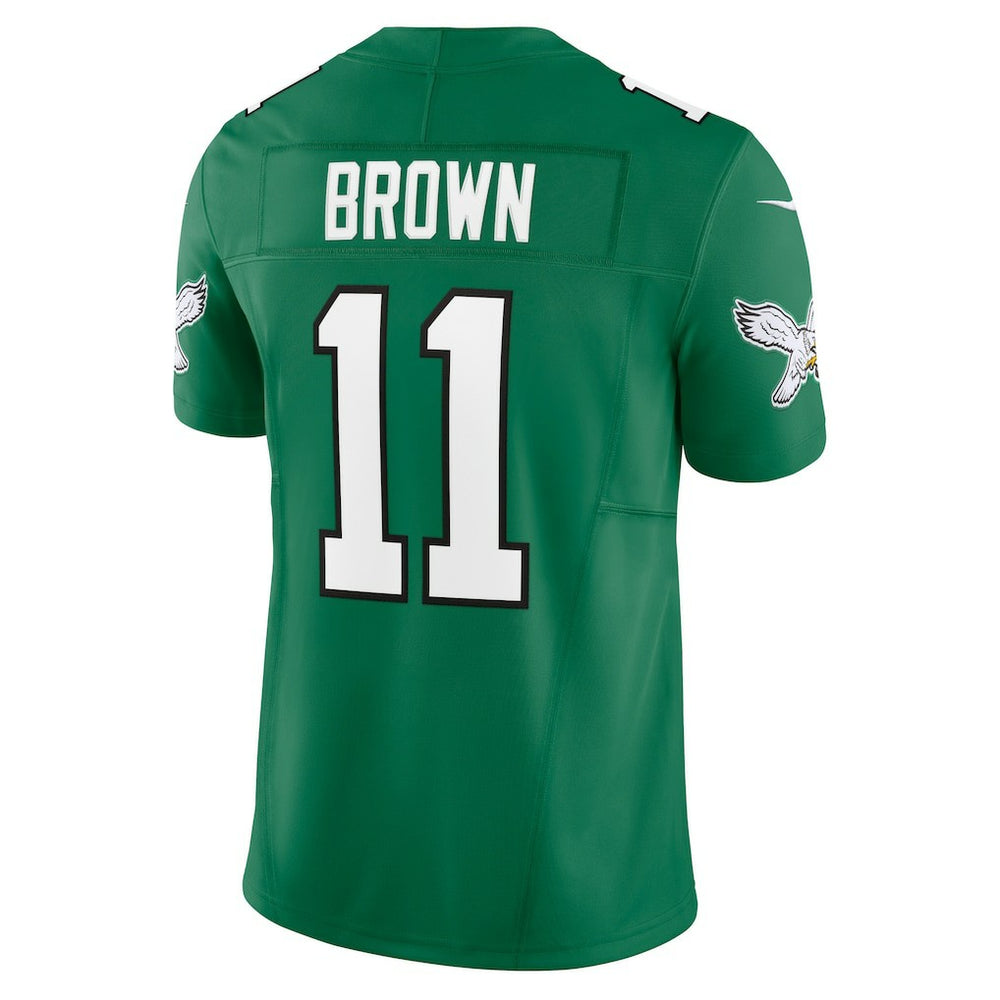 Nike A.J. Brown Philadelphia Eagles Vapor F.U.S.E. Limited Jersey Kelly Green