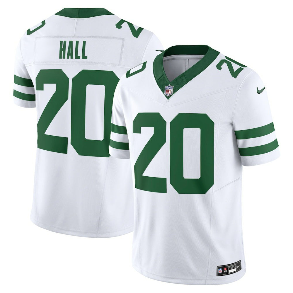 Nike Breece Hall New York Jets Vapor F.U.S.E. Limited Jersey Legacy White