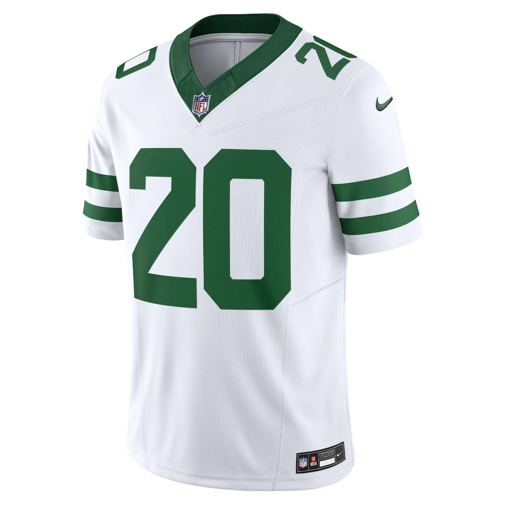 Nike Breece Hall New York Jets Vapor F.U.S.E. Limited Jersey Legacy White