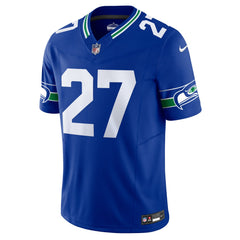 Nike Tariq Woolen Seattle Seahawks Alternate Vapor F.U.S.E. Limited Jersey Royal