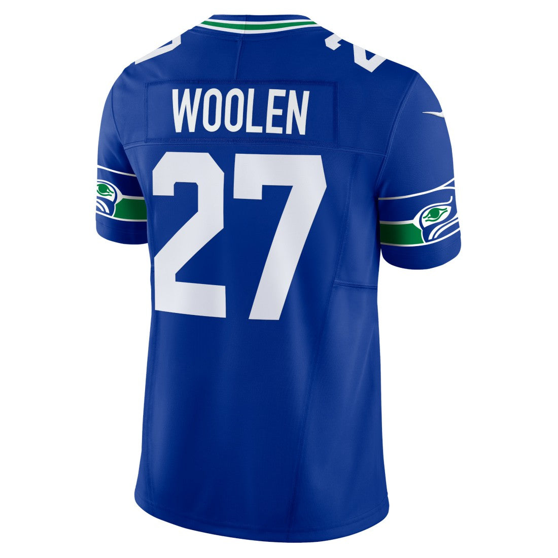 Nike Tariq Woolen Seattle Seahawks Alternate Vapor F.U.S.E. Limited Jersey Royal