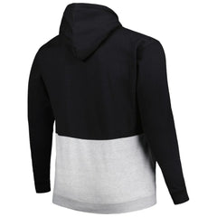 San Francisco Giants Big & Tall Fleece Half-Zip Hoodie - Black/White - MLB Lifestyle