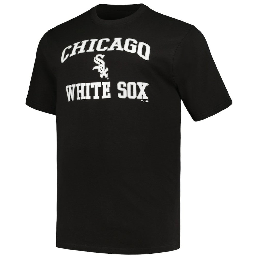 Chicago White Sox Profile Big & Tall T-Shirt Combo Pack - Black/Heather Gray - MLB Discount