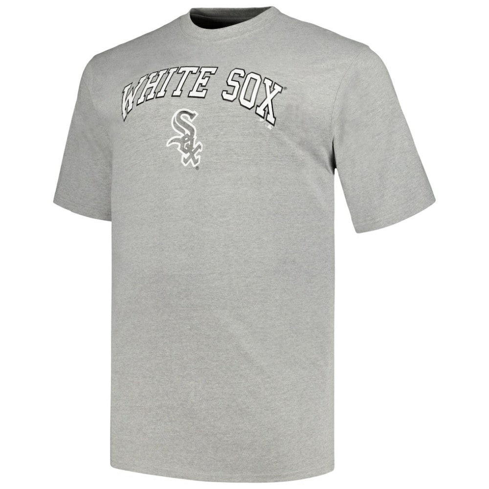 Chicago White Sox Profile Big & Tall T-Shirt Combo Pack - Black/Heather Gray - MLB Discount