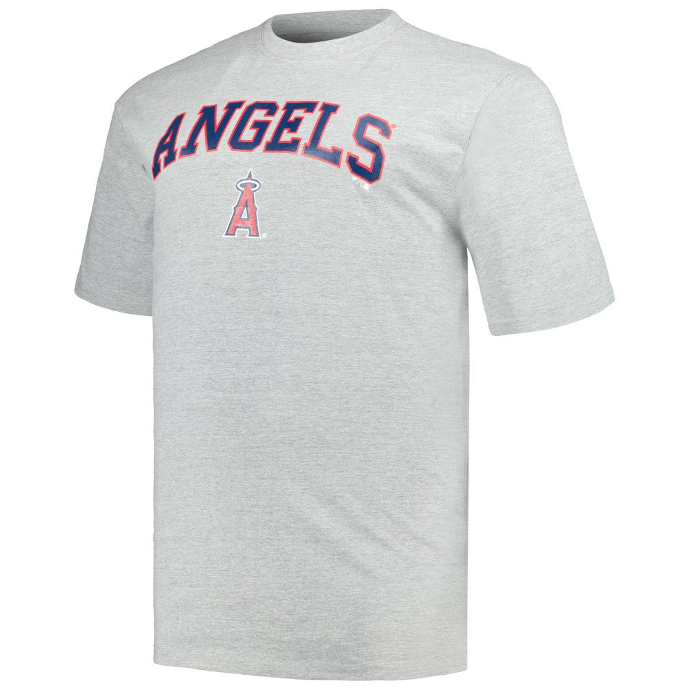 Los Angeles Angels Profile Big & Tall T-Shirt Combo Pack - Black/Heather Gray - MLB on Sale
