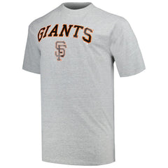 San Francisco Giants Profile Big & Tall T-Shirt Combo Pack - Black/Heather Gray - MLB Lifestyle