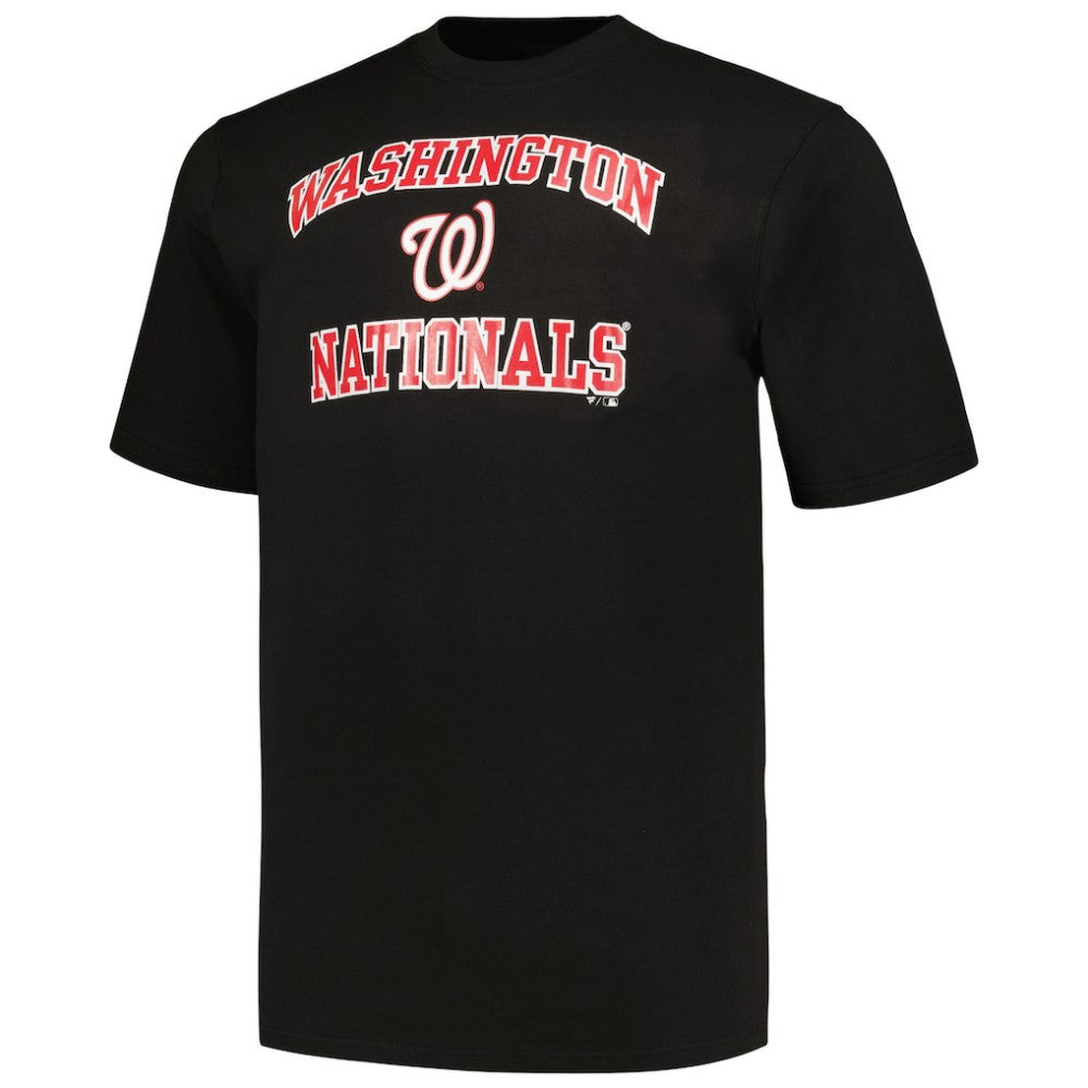 Washington Nationals Profile Big & Tall T-Shirt Combo Pack - Black/Heather Gray - MLB Sale
