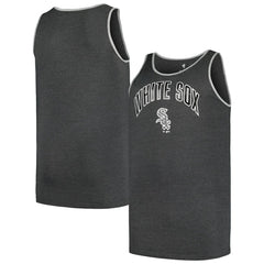 Chicago White Sox Profile Big & Tall Arch Over Logo Tank Top - Heather Charcoal - MLB on Sale
