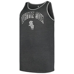 Chicago White Sox Profile Big & Tall Arch Over Logo Tank Top - Heather Charcoal - MLB on Sale